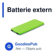 Batterie externe personnalisable 5000 mAh avec logo - Blade - Miniature 3