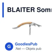 BLAITER Sommelier en acier inoxydable - Miniature 1