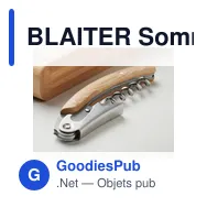 BLAITER Sommelier en acier inoxydable - Miniature 3
