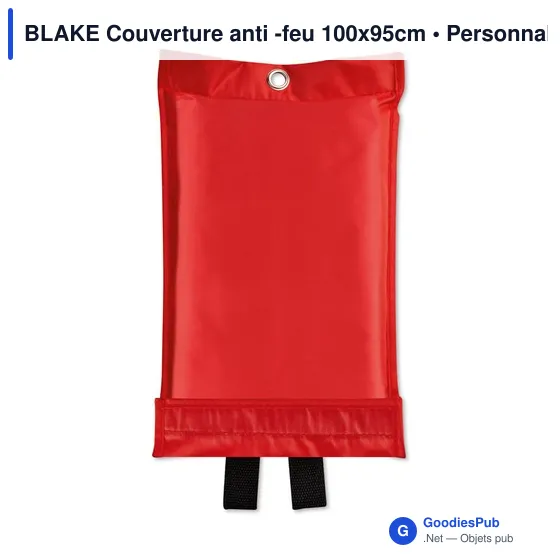 BLAKE Couverture anti -feu 100x95cm - Image 2