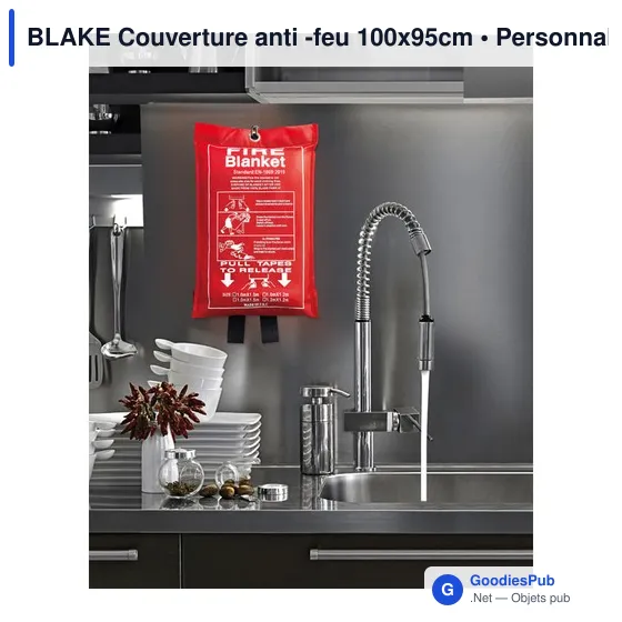 BLAKE Couverture anti -feu 100x95cm - Image 4