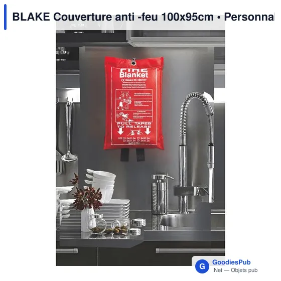 BLAKE Couverture anti -feu 100x95cm - Image 5