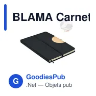 BLAMA Carnet A5 RPET 80 pages lignées - Miniature 1