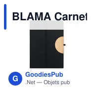 BLAMA Carnet A5 RPET 80 pages lignées - Miniature 2