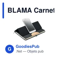 BLAMA Carnet A5 RPET 80 pages lignées - Miniature 3