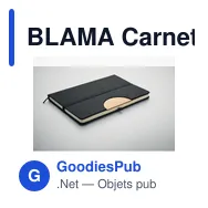 BLAMA Carnet A5 RPET 80 pages lignées - Miniature 4