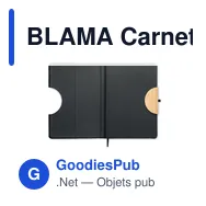 BLAMA Carnet A5 RPET 80 pages lignées - Miniature 5