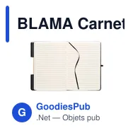 BLAMA Carnet A5 RPET 80 pages lignées - Miniature 8