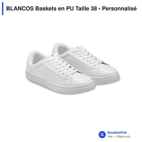 BLANCOS Baskets en PU Taille 38 - Image 1