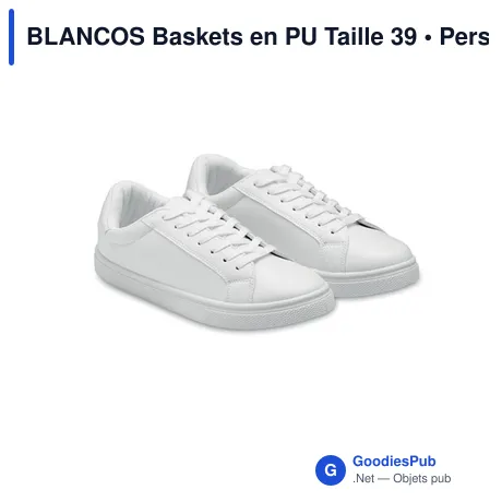 BLANCOS Baskets en PU Taille 39