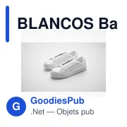 BLANCOS Baskets en PU Taille 39 - Miniature 7