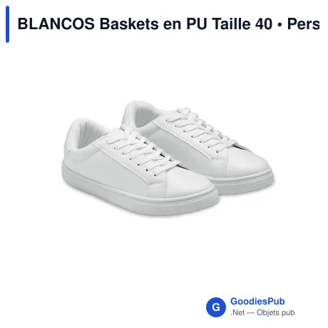BLANCOS Baskets en PU Taille 40
