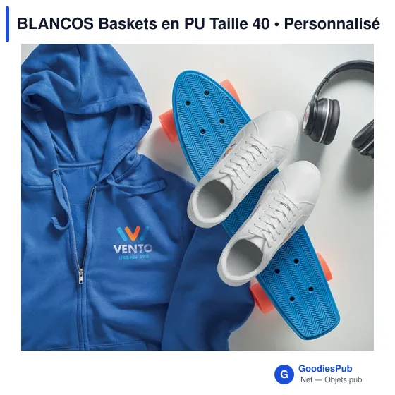 BLANCOS Baskets en PU Taille 40 - Image 5