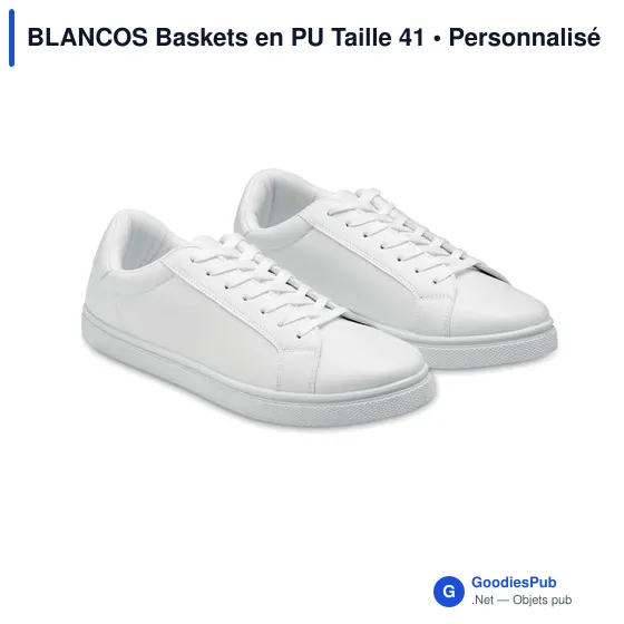 BLANCOS Baskets en PU Taille 41 - Image 1
