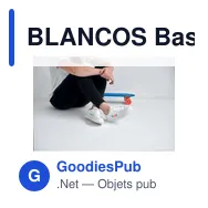 BLANCOS Baskets en PU Taille 41 - Miniature 5