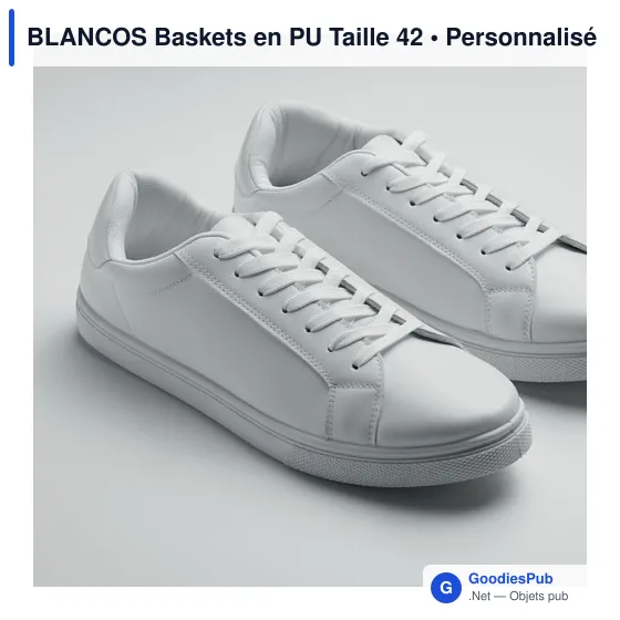 BLANCOS Baskets en PU Taille 42 - Image 2