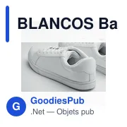 BLANCOS Baskets en PU Taille 42 - Miniature 4