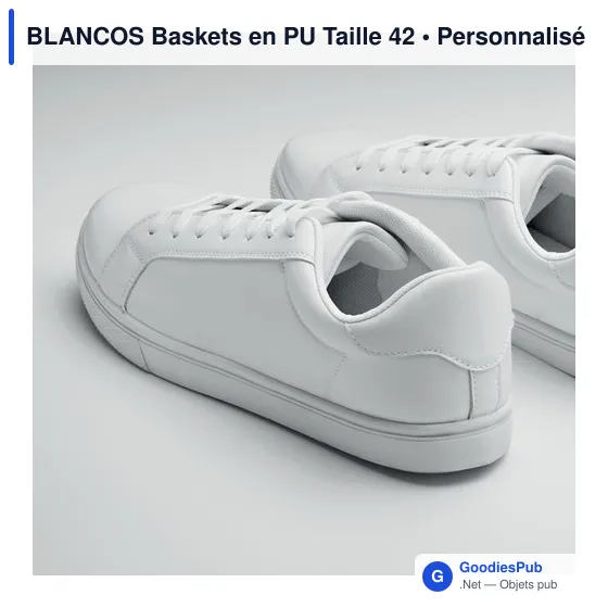 BLANCOS Baskets en PU Taille 42 - Image 4