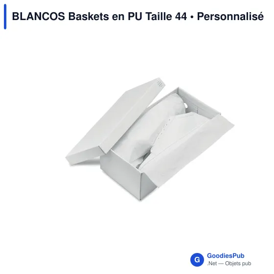 BLANCOS Baskets en PU Taille 44 - Image 4