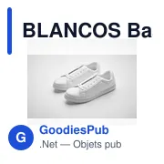 BLANCOS Baskets en PU Taille 44 - Miniature 6
