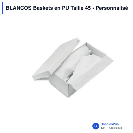 BLANCOS Baskets en PU Taille 45 - Image 4