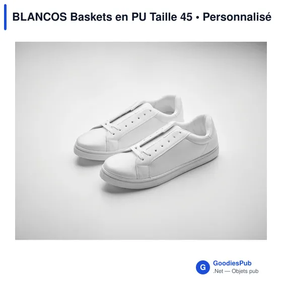 BLANCOS Baskets en PU Taille 45 - Image 6