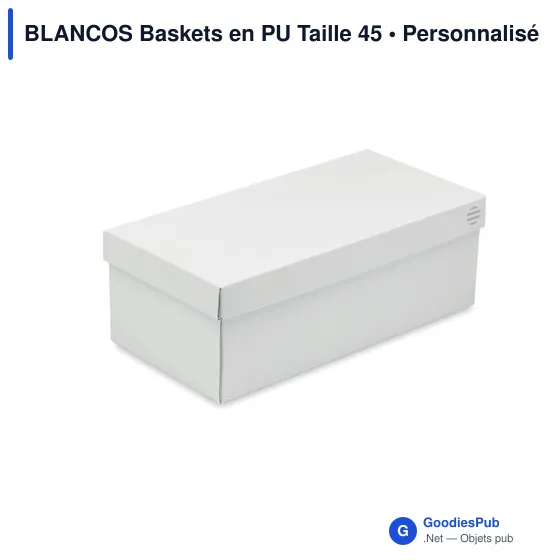 BLANCOS Baskets en PU Taille 45 - Image 7