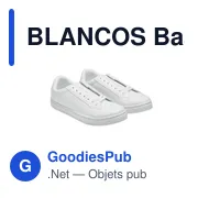 BLANCOS Baskets en PU taille 46 - Miniature 1