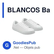 BLANCOS Baskets en PU taille 46 - Miniature 2