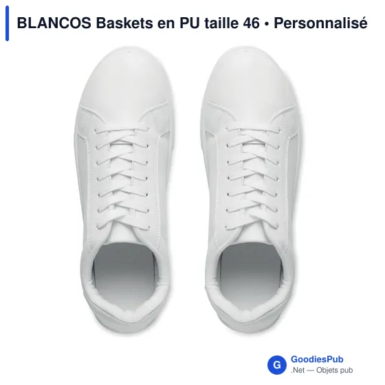 BLANCOS Baskets en PU taille 46 - Image 3