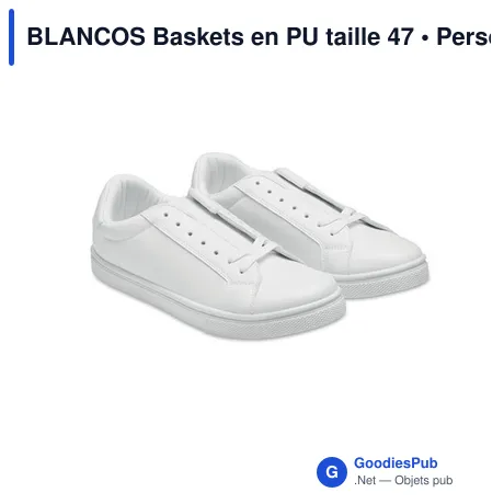 BLANCOS Baskets en PU taille 47
