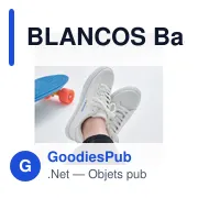 BLANCOS Baskets en PU taille 47 - Miniature 5
