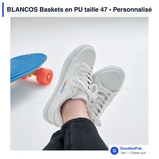 BLANCOS Baskets en PU taille 47 - Image 5