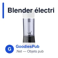 Blender électrique personnalisable Santosh avec logo - Miniature 1