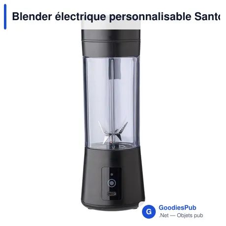 Blender électrique personnalisable Santosh avec logo