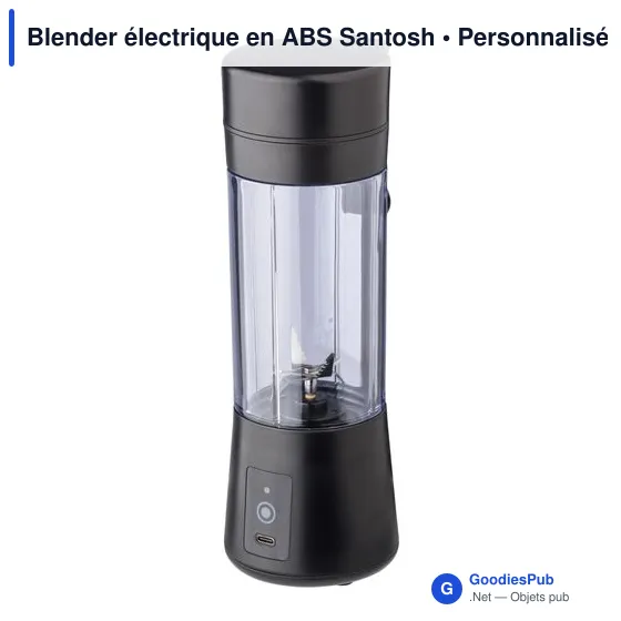 Blender électrique personnalisable Santosh avec logo - Image 3