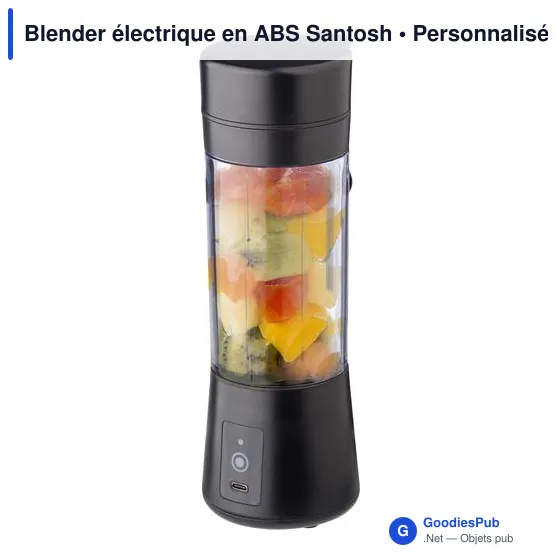 Blender électrique personnalisable Santosh avec logo - Image 4
