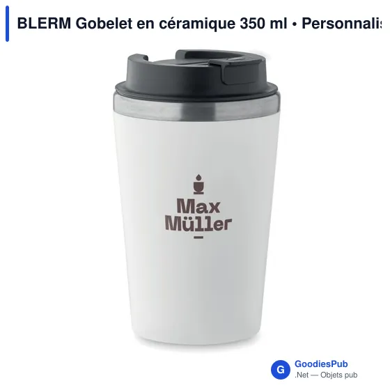 BLERM Gobelet en céramique 350 ml - Image 11