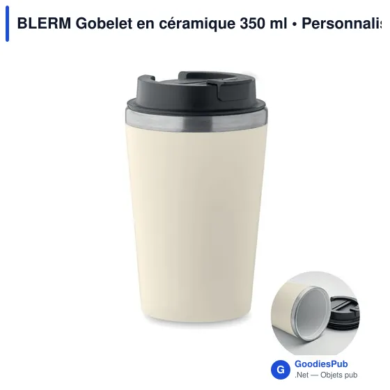 BLERM Gobelet en céramique 350 ml - Image 5