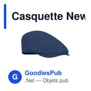Casquette Newsboy personnalisable avec logo - BLIND PEAK - Miniature 12