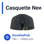 Casquette Newsboy personnalisable avec logo - BLIND PEAK - Miniature 3