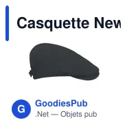 Casquette Newsboy personnalisable avec logo - BLIND PEAK - Miniature 4