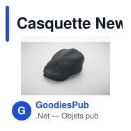 Casquette Newsboy personnalisable avec logo - BLIND PEAK - Miniature 7