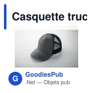 Casquette trucker personnalisable avec logo - BLIST - Miniature 11
