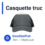 Casquette trucker personnalisable avec logo - BLIST - Miniature 7