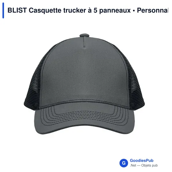 Casquette trucker personnalisable avec logo - BLIST - Image 7