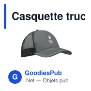 Casquette trucker personnalisable avec logo - BLIST - Miniature 9