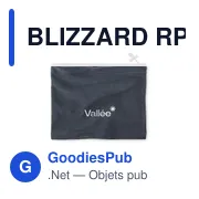 Bonnet polaire personnalisable multi-usages avec logo - BLIZZARD RPET - Miniature 6