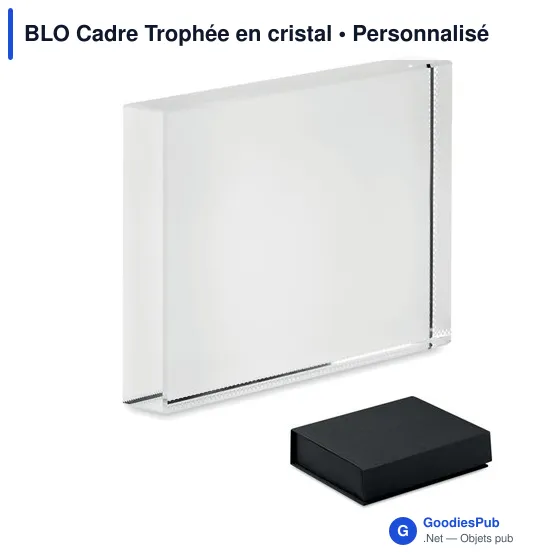 BLO Cadre Trophée en cristal - Image 1