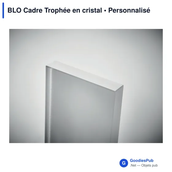 BLO Cadre Trophée en cristal - Image 8